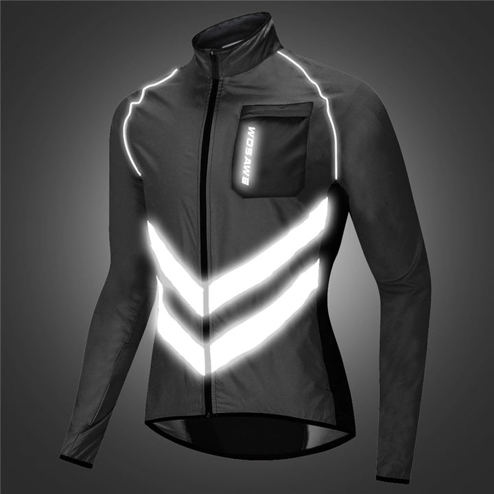 Cycling fishing reflective jacket - Blue Force Sports