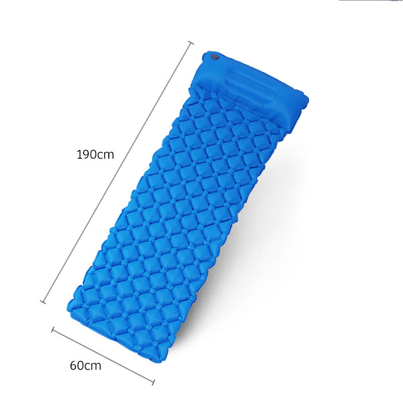 Moisture-proof Cushion Single Diamond TPU Inflatable Cushion - Blue Force Sports
