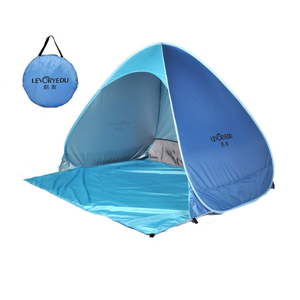 Outdoor Convenient Quick-open Curtain Tent - Blue Force Sports