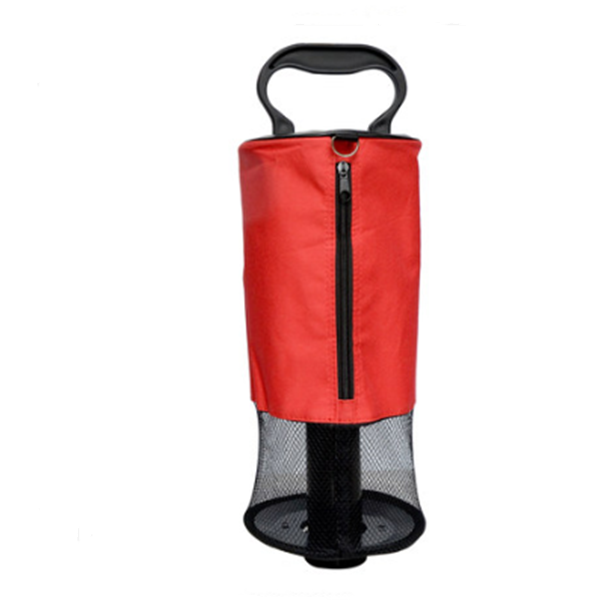 Detachable Portable Pick Up Retriever Zipper Storage Bag Ball Collector Outdoor Sport Gear - Blue Force Sports
