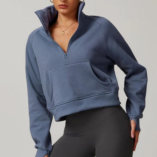 Damen Winter Fleece Hoodie