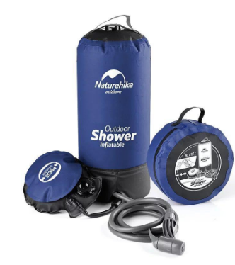 Outdoor Shower Bag Camping Folding Shower - Blue Force Sports