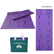 Foldable and portable yoga mat - Blue Force Sports