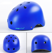 Boiling Fish Children's Wheel Skating Helmets  Hip-hop Bicycle Riding Skating Skating Shoes Skating For Men And Women's Helmets - Blue Force Sports