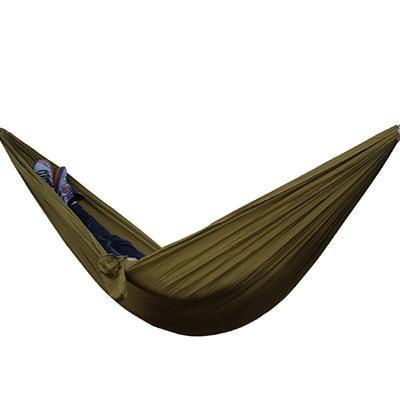 Backpacking Hammock - Portable Nylon Parachute Outdoor Double Hammock - Blue Force Sports