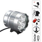 LED Mountain Bike Headlight 5T6 Bicycle Light - Blue Force Sports
