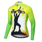 Customizable Men's Long Sleeve Cycling Jerseys With Fleece - Blue Force Sports