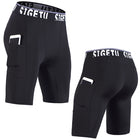 exercise yoga men's shorts - Blue Force Sports