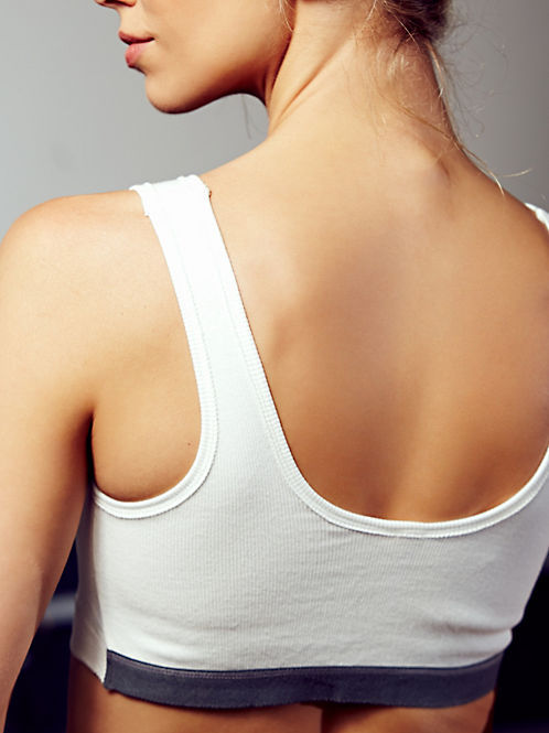 Solid color sports bra - Blue Force Sports