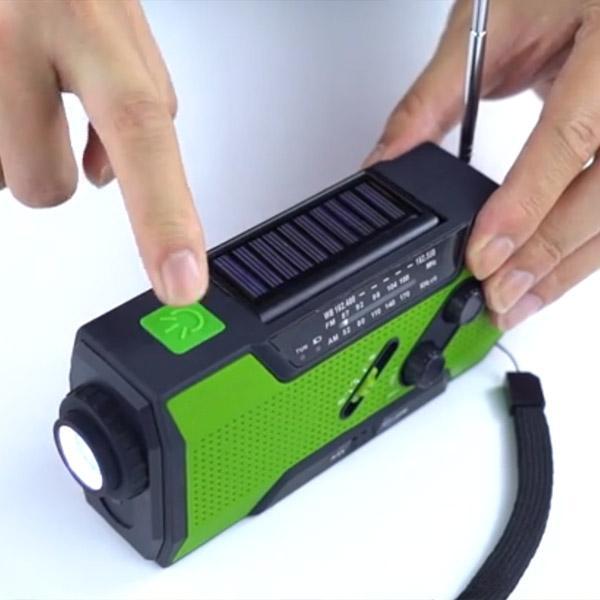 Pocket solar radio - Blue Force Sports