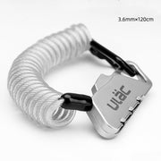 ULAC portable helmet lock luggage lock bike lock - Blue Force Sports