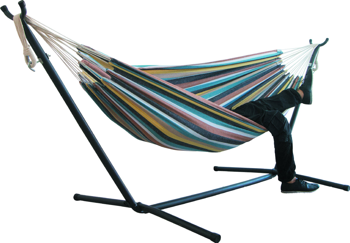 Canvas camping hammock - Blue Force Sports