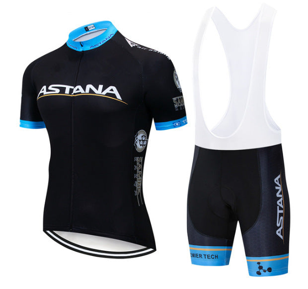 Summer short-sleeved cycling suit - Blue Force Sports