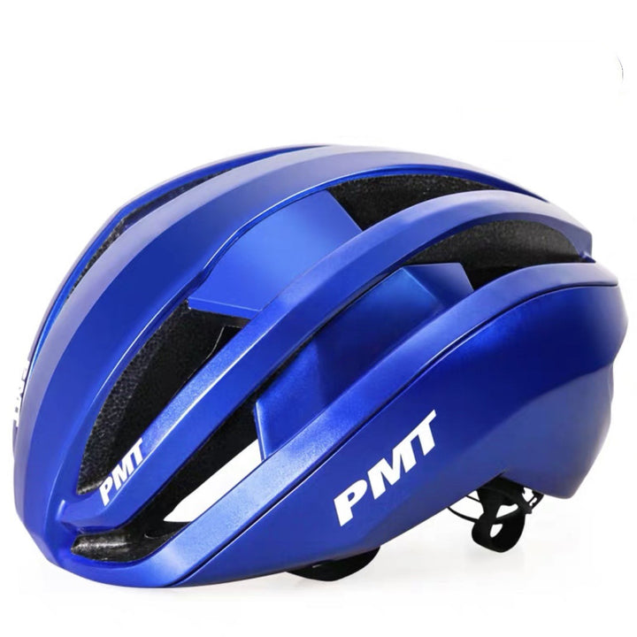PMT Heslang Spudy Cycling Pneumatic Integrated Helmet - Blue Force Sports