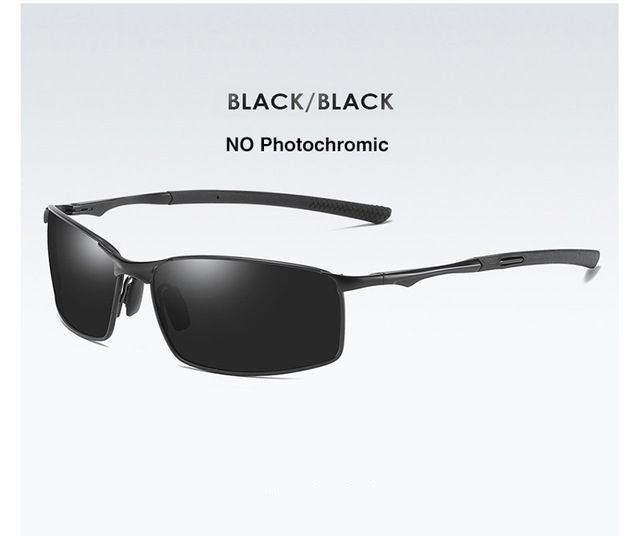 Polarized Photochromic Sunglasses Driving Glasses for men - Blue Force Sports