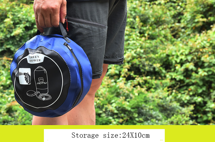 Portable shower bag - Blue Force Sports