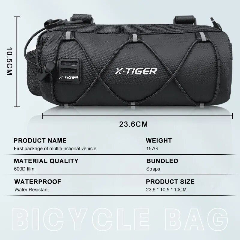 Vielseitige, wasserdichte Fahrrad-Lenkertasche