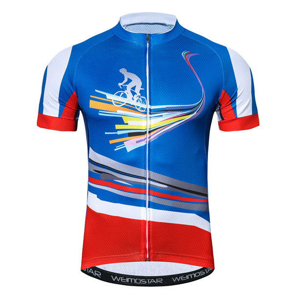Summer cycling jersey shirt - Blue Force Sports