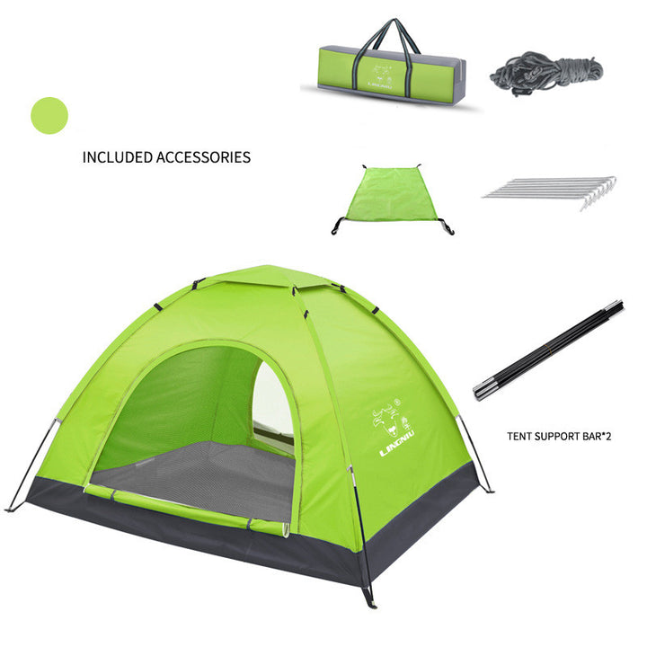 Single-layer tent camping outdoor camping beach - Blue Force Sports