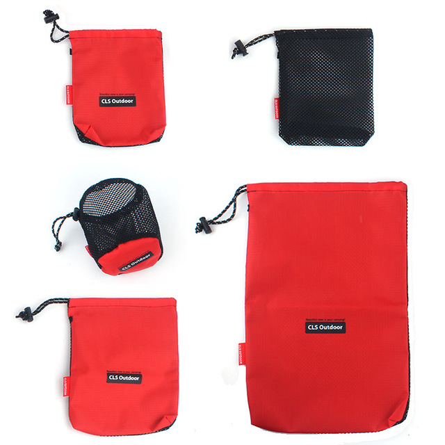 5 pieces Oxford drawstring bags - Blue Force Sports