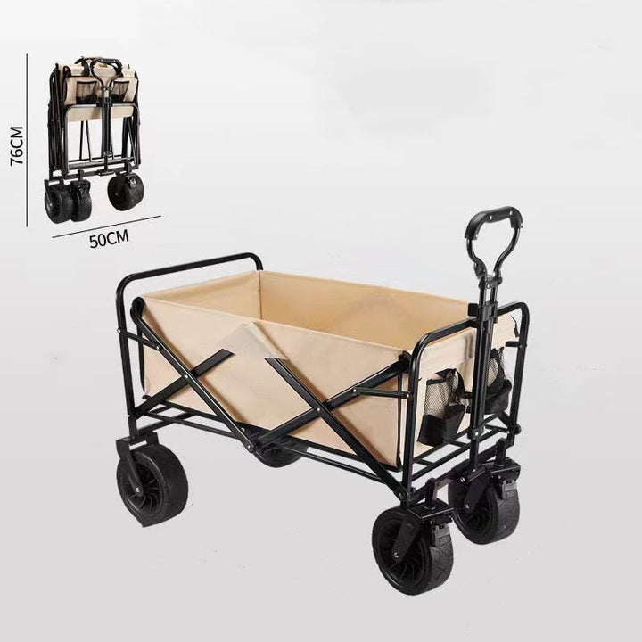 Outdoor Picnic Camping Folding Gathering Trolley - Blue Force Sports