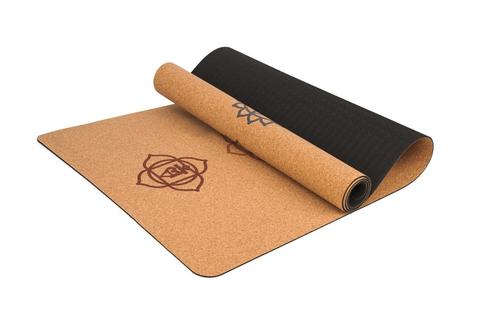 7 Chakra Cork Yoga Mat - Blue Force Sports