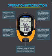 Outdoor navigation altimeter - Blue Force Sports