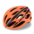 Bicycle helmet with taillight warning light glowing insect screen - Blue Force Sports