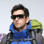 0089 Outdoor Sports With A Bike  Bicycle Gear Box Myopia Goggles Sunglasses Polarized Riding Glasses - Blue Force Sports