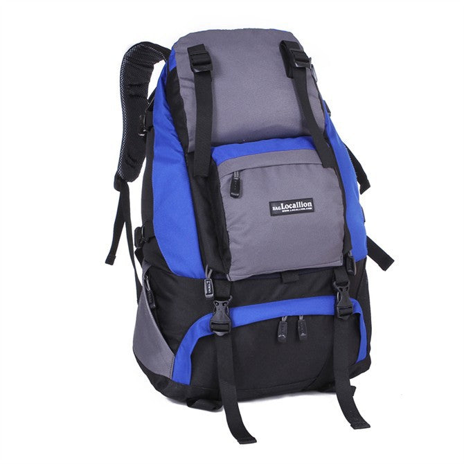 Outdoor 40L Hiking Backpack - Blue Force Sports
