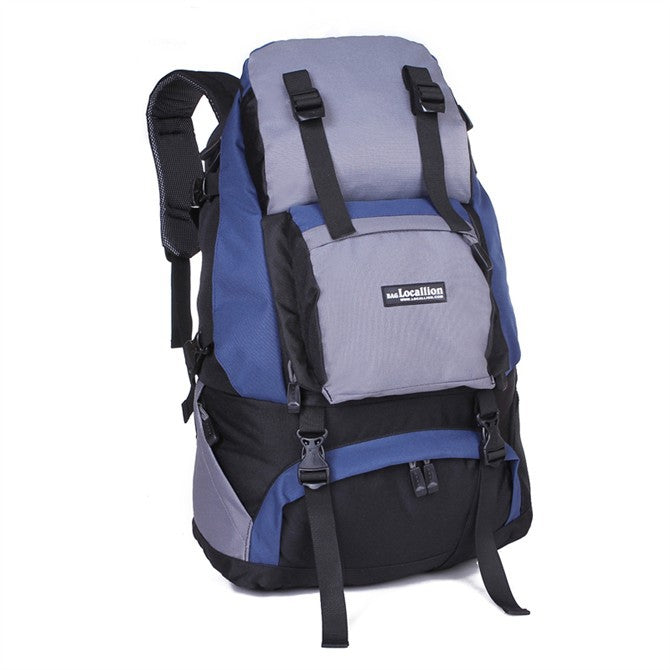 Outdoor 40L Hiking Backpack - Blue Force Sports