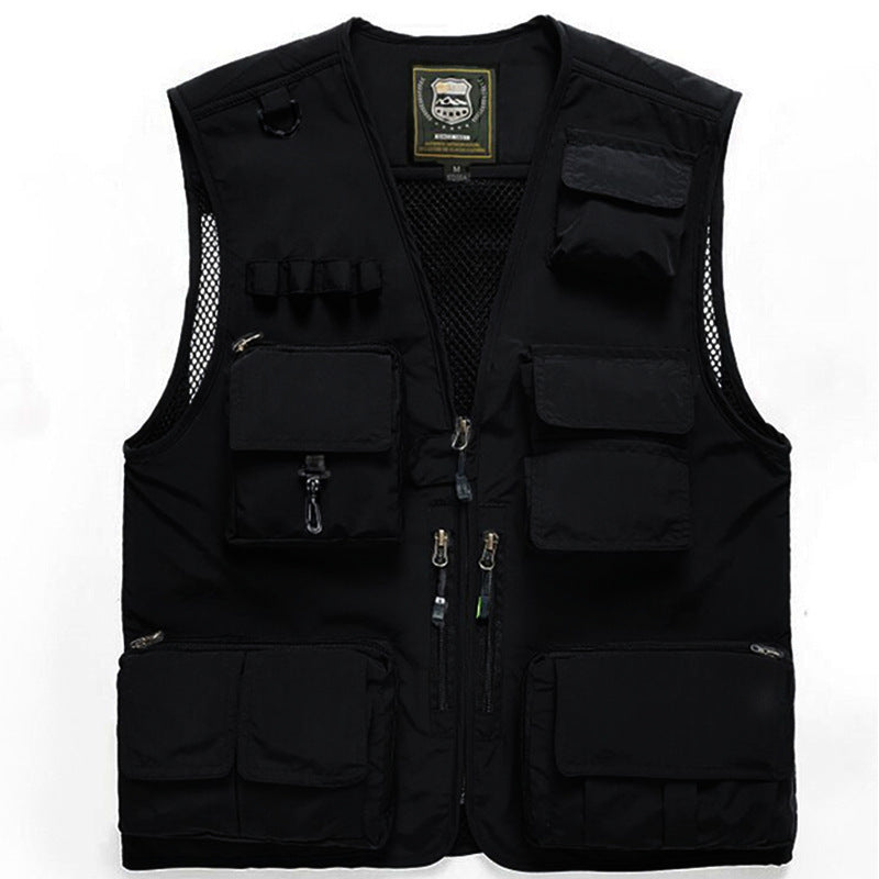 Multi-pocket fishing vest - Blue Force Sports