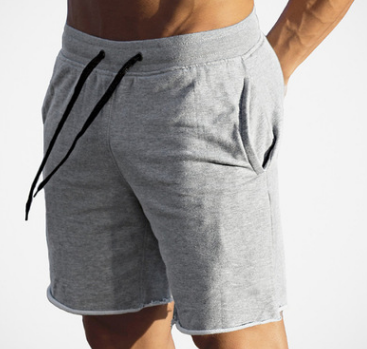 Cotton Workout Shorts For Men - Blue Force Sports