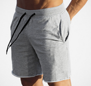 Cotton Workout Shorts For Men - Blue Force Sports