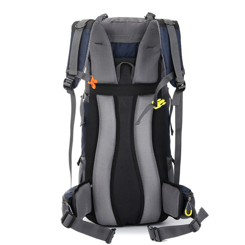 60L large capacity travel backpack nylon - Blue Force Sports