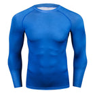 Long sleeve breathable quick-drying fitness training clothes - Blue Force Sports