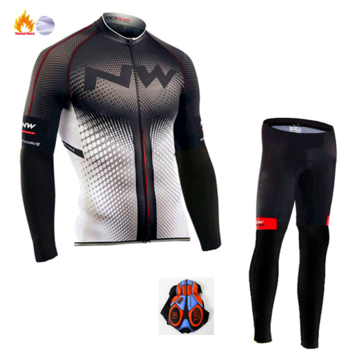 Cycling jersey long sleeve suit - Blue Force Sports