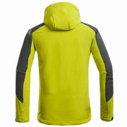 New Men's Outdoor Mountaineering And Leisure Sports Clothing Complex Soft Shell Jacket Jacket Jacket Jacket - Blue Force Sports