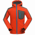 New Men's Outdoor Mountaineering And Leisure Sports Clothing Complex Soft Shell Jacket Jacket Jacket Jacket - Blue Force Sports