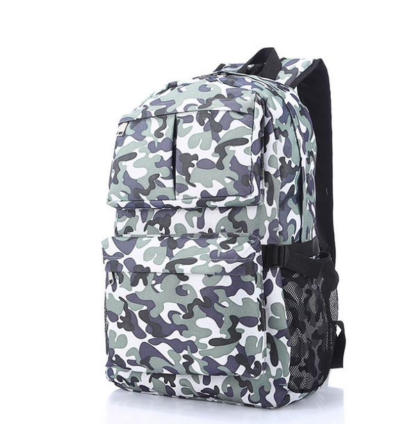 Camouflage stylish backpack leisure large capacity waterproof backpack for men and women - Blue Force Sports