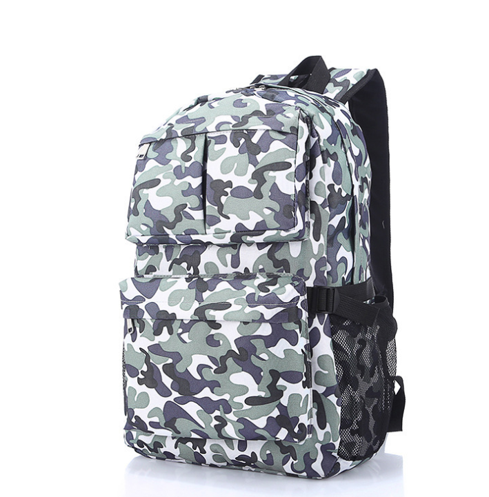 Camouflage stylish backpack leisure large capacity waterproof backpack for men and women - Blue Force Sports