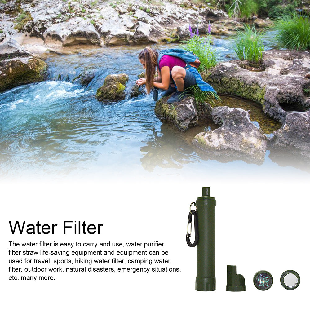 Survival Filter For Camping And Hiking - Blue Force Sports
