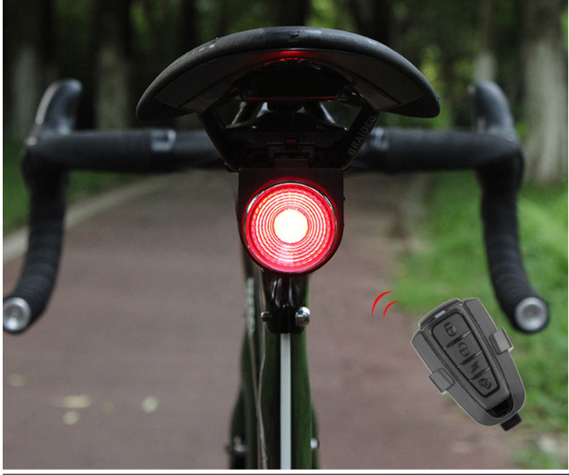 Wireless remote control smart bicycle tail light - Blue Force Sports