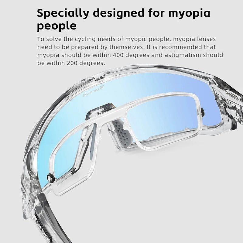 Photochrome Fahrradsonnenbrille