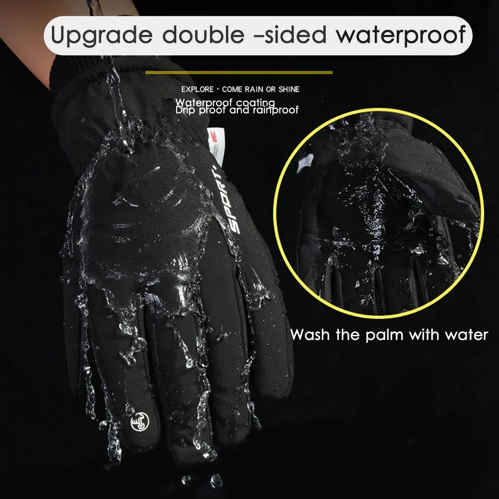 Wasserdichte Winter-Touchscreen-Handschuhe zum Radfahren, Skifahren und für Outdoor-Sport