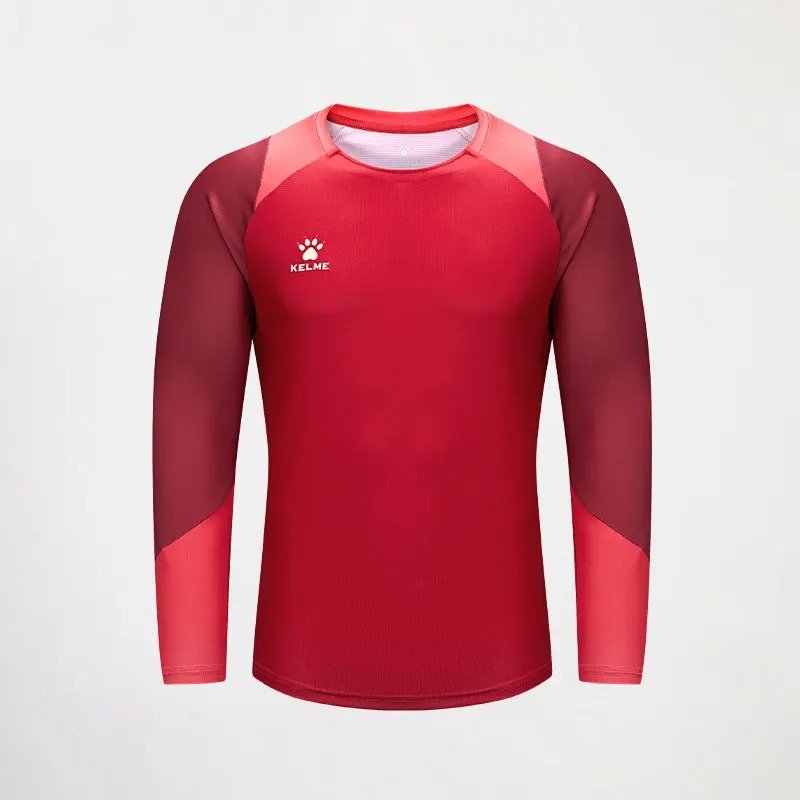 Camiseta de entrenamiento de manga larga de secado rápido para hombre