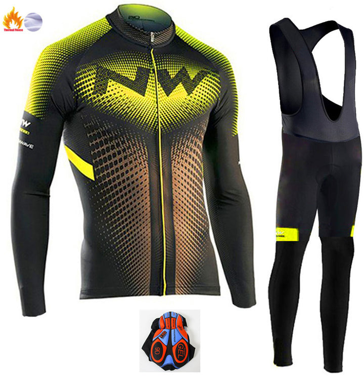 Cycling jersey long sleeve suit - Blue Force Sports