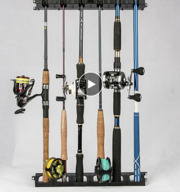 Luya rod fishing rod display stand - Blue Force Sports