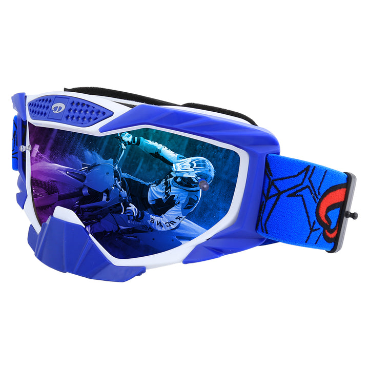 Motorcycle riding goggles - Blue Force Sports