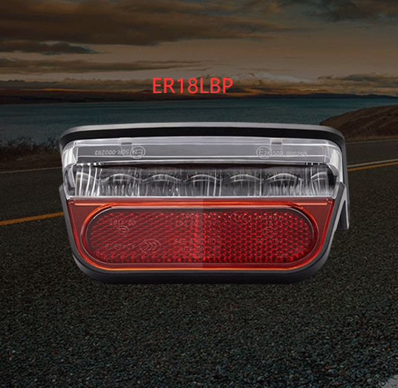 Electric vehicle combined tail light - Blue Force Sports
